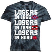 Losers In 1865 Losers In 1945 Losers In 2020 Kids Tie-Dye T-Shirt