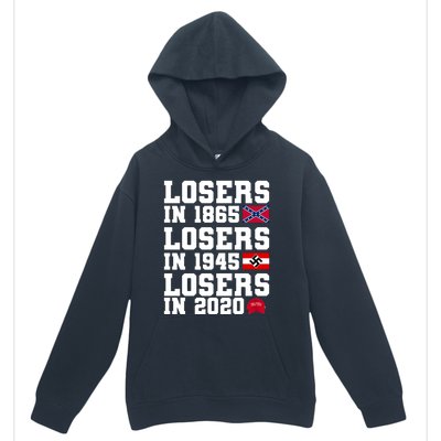 Losers In 1865 Losers In 1945 Losers In 2020 Urban Pullover Hoodie