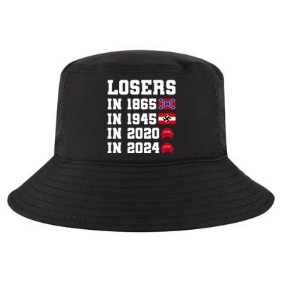 Losers In 1865 In 1945 In 2020 In 2024 Cool Comfort Performance Bucket Hat