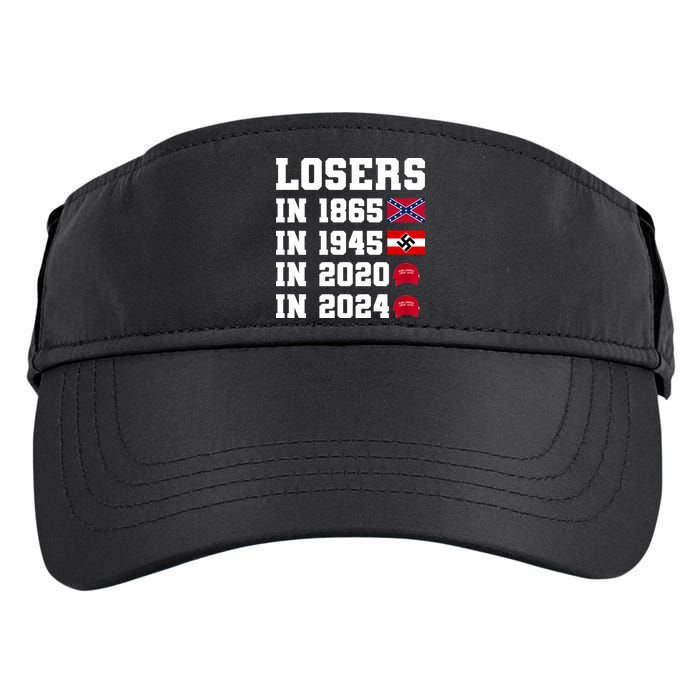 Losers In 1865 In 1945 In 2020 In 2024 Adult Drive Performance Visor