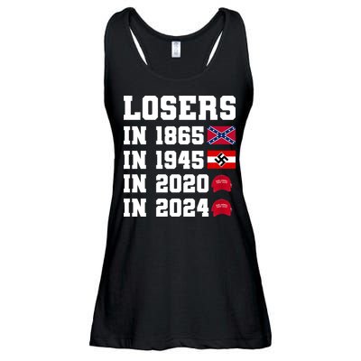 Losers In 1865 In 1945 In 2020 In 2024 Ladies Essential Flowy Tank