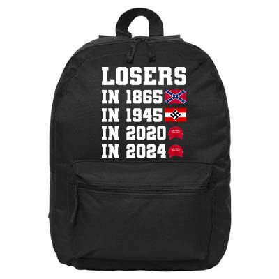 Losers In 1865 In 1945 In 2020 In 2024 16 in Basic Backpack