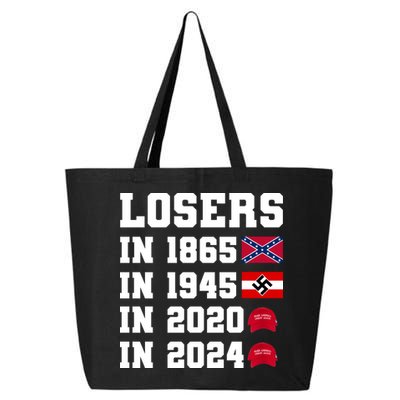 Losers In 1865 In 1945 In 2020 In 2024 25L Jumbo Tote