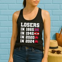 Losers In 1865 In 1945 In 2020 In 2024 Womens Tank Top