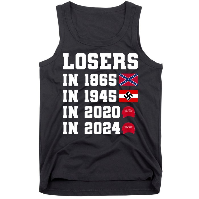 Losers In 1865 In 1945 In 2020 In 2024 Tank Top