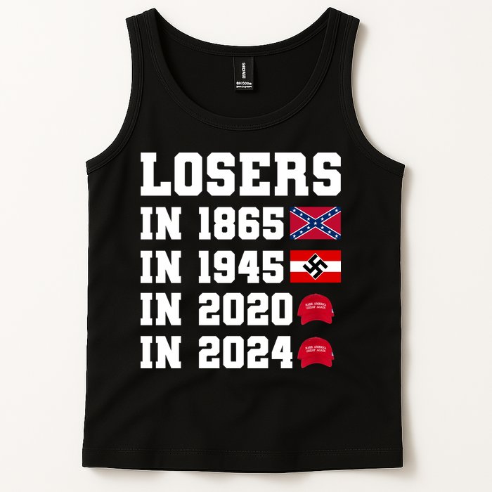 Losers In 1865 In 1945 In 2020 In 2024 Tank Top