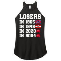 Losers In 1865 In 1945 In 2020 In 2024 Women's Perfect Tri Rocker Tank