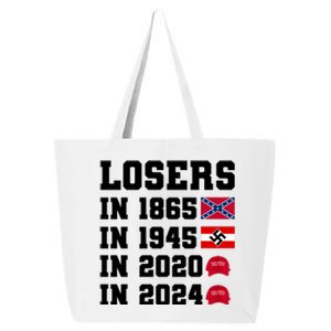 Losers In 1865 In 1945 In 2020 In 2024 25L Jumbo Tote