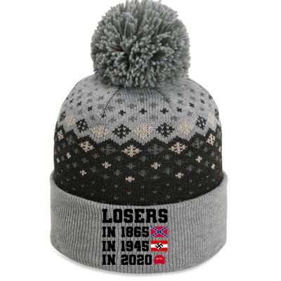 Losers In 1865 In 1945 In 2020 The Baniff Cuffed Pom Beanie