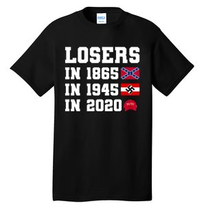 Losers In 1865 In 1945 In 2020 Tall T-Shirt