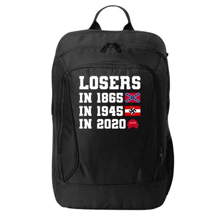 Losers In 1865 In 1945 In 2020 City Backpack