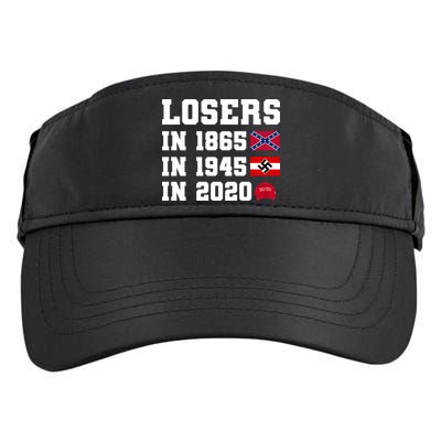 Losers In 1865 In 1945 In 2020 Adult Drive Performance Visor