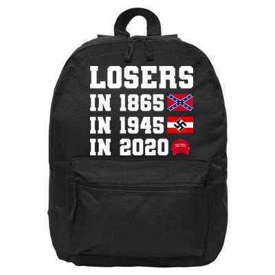 Losers In 1865 In 1945 In 2020 16 in Basic Backpack
