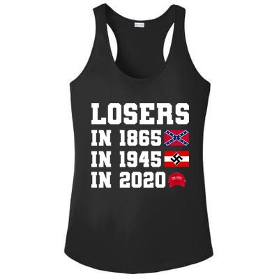 Losers In 1865 In 1945 In 2020 Ladies PosiCharge Competitor Racerback Tank