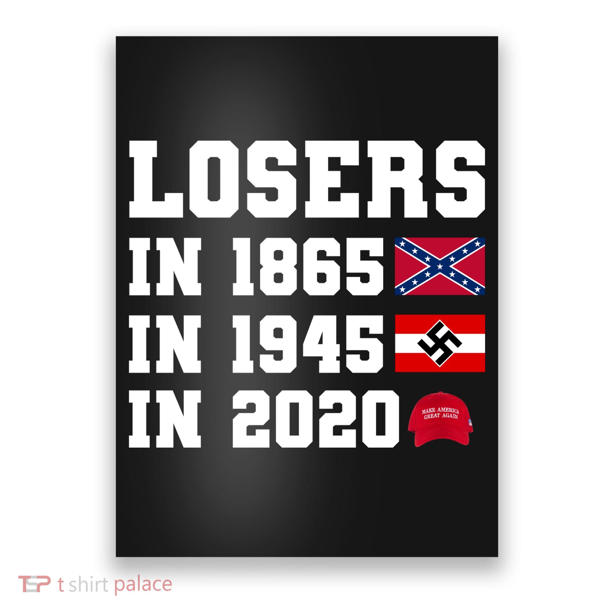 Losers In 1865 In 1945 In 2020 Poster
