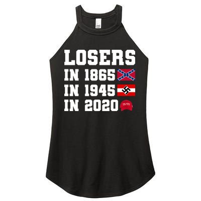 Losers In 1865 In 1945 In 2020 Women's Perfect Tri Rocker Tank