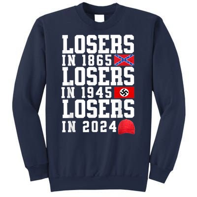 Losers In 1865 Losers In 1945 Losers In 2024 Sweatshirt