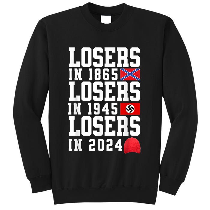 Losers In 1865 Losers In 1945 Losers In 2024 Sweatshirt