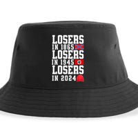Losers In 1865 Losers In 1945 Losers In 2024 Sustainable Bucket Hat