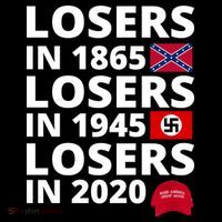 Losers In 1865 Losers In 1945 Losers In 2020 Flexfit Unipanel Trucker Cap