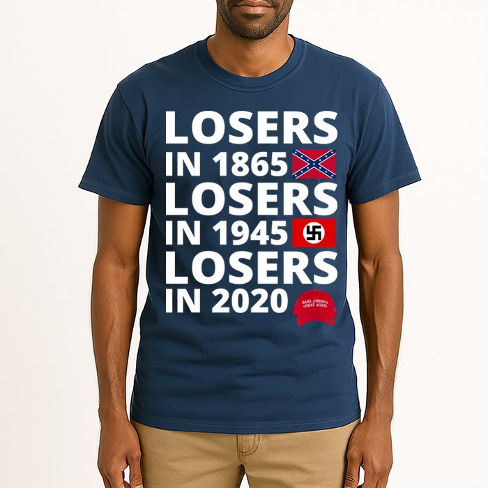 Losers In 1865 Losers In 1945 Losers In 2020 Tall T-Shirt