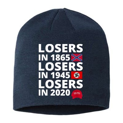 Losers In 1865 Losers In 1945 Losers In 2020 Sustainable Beanie