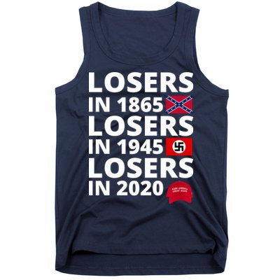 Losers In 1865 Losers In 1945 Losers In 2020 Tank Top