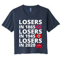 Losers In 1865 Losers In 1945 Losers In 2020 Crop Top