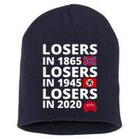 Losers In 1865 Losers In 1945 Losers In 2020 Short Acrylic Beanie