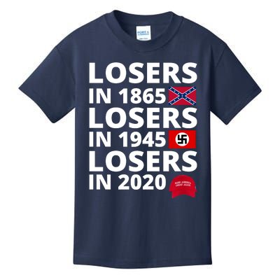 Losers In 1865 Losers In 1945 Losers In 2020 Kids T-Shirt