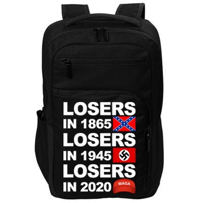 Losers In 1865 Losers In 1945 Losers In 2020 Make America Great Again Funny Impact Tech Backpack