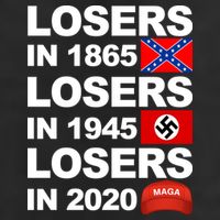 Losers In 1865 Losers In 1945 Losers In 2020 Make America Great Again Funny 11oz C Handle Ceramic Mug