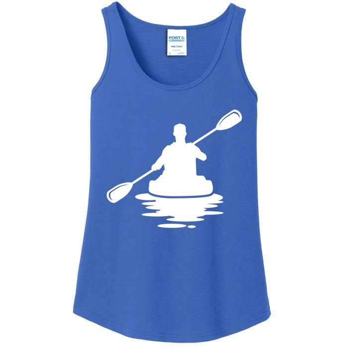 Life Is A Journey The Ride Kayaks Kayaking Kayak Paddling Gift Ladies Essential Tank