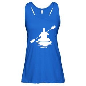 Life Is A Journey The Ride Kayaks Kayaking Kayak Paddling Gift Ladies Essential Flowy Tank