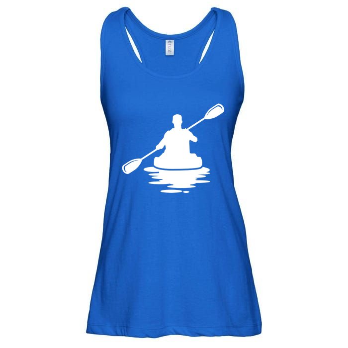 Life Is A Journey The Ride Kayaks Kayaking Kayak Paddling Gift Ladies Essential Flowy Tank