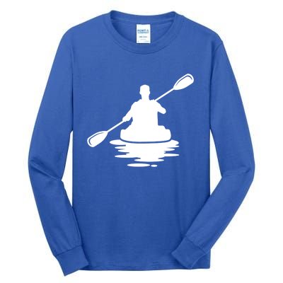 Life Is A Journey The Ride Kayaks Kayaking Kayak Paddling Gift Tall Long Sleeve T-Shirt