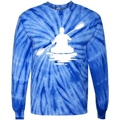 Life Is A Journey The Ride Kayaks Kayaking Kayak Paddling Gift Tie-Dye Long Sleeve Shirt