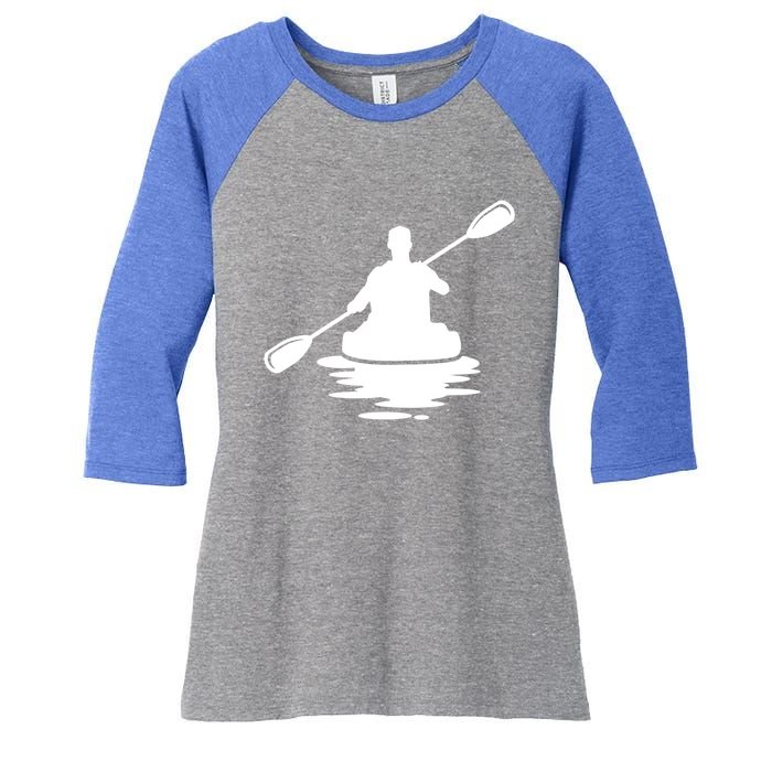 Life Is A Journey The Ride Kayaks Kayaking Kayak Paddling Gift Women's Tri-Blend 3/4-Sleeve Raglan Shirt