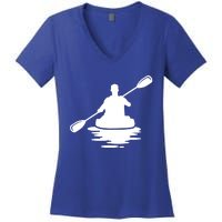 Life Is A Journey The Ride Kayaks Kayaking Kayak Paddling Gift Women's V-Neck T-Shirt