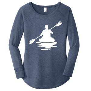 Life Is A Journey The Ride Kayaks Kayaking Kayak Paddling Gift Women's Perfect Tri Tunic Long Sleeve Shirt