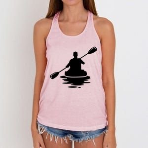 Life Is A Journey The Ride Kayaks Kayaking Kayak Paddling Gift Women's Knotted Racerback Tank