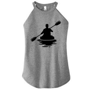 Life Is A Journey The Ride Kayaks Kayaking Kayak Paddling Gift Women's Perfect Tri Rocker Tank