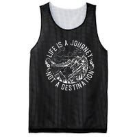 Life Is A Journey Not A Destination Quote Mesh Reversible Basketball Jersey Tank