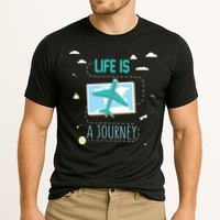 Life Is A Journey Motivational Messages Gift Cooling Performance Crew T-Shirt