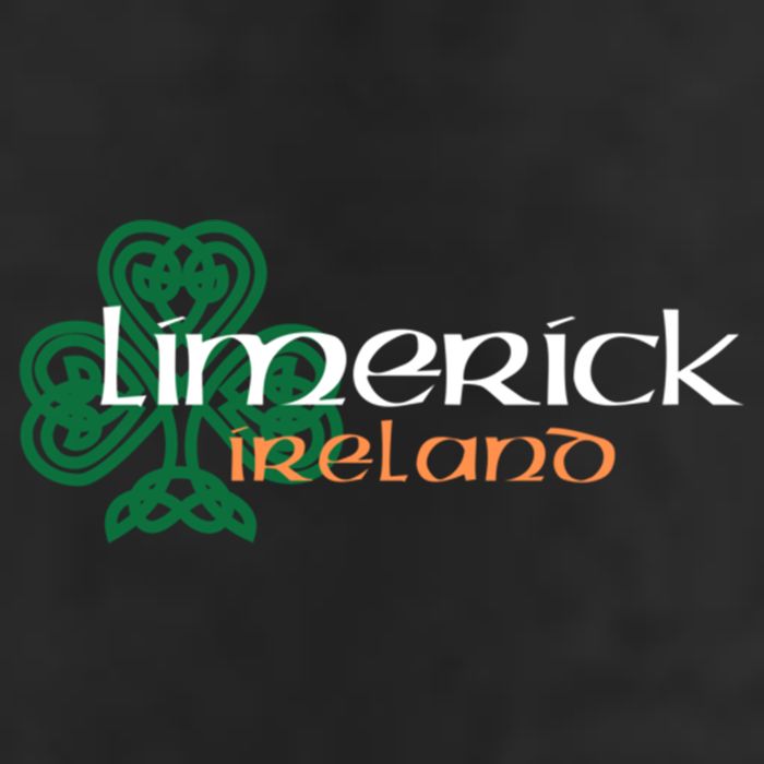 Limerick Irish American Celtic Shamrock Cool Gift 7 Panel Mesh Trucker Snapback Hat