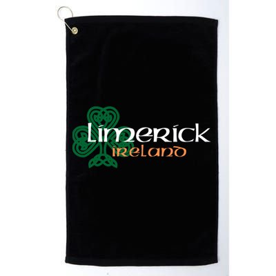 Limerick Irish American Celtic Shamrock Cool Gift Golf Towel