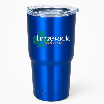 Limerick Irish American Celtic Shamrock Cool Gift Tumbler