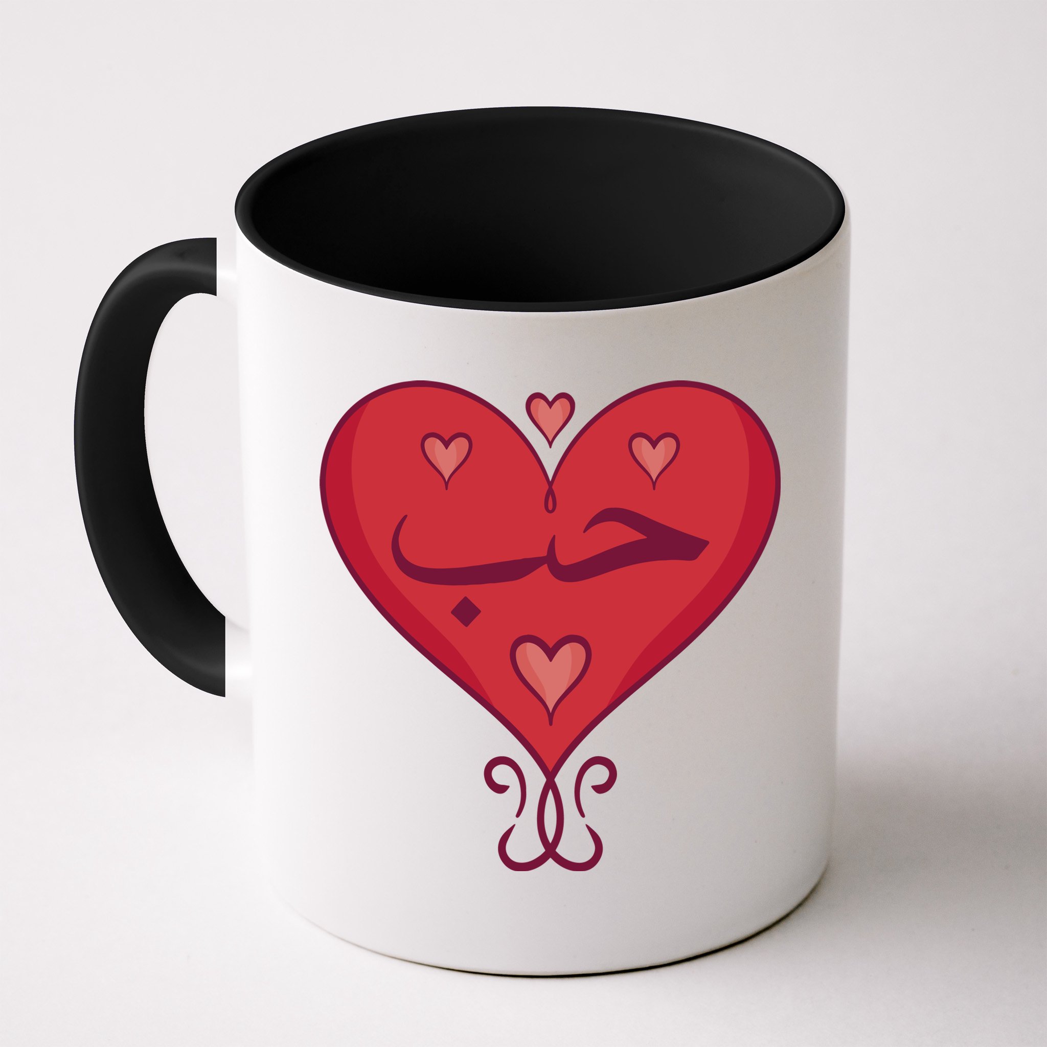 Love In Arabic Heart Gift Mug