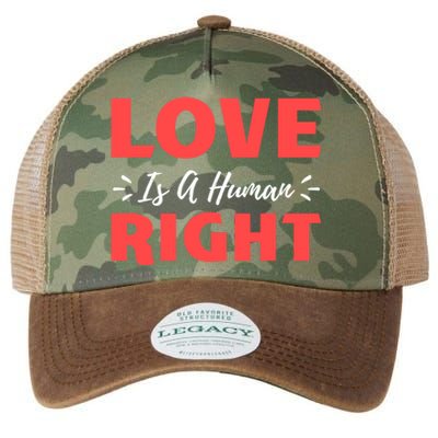 Love Is A Hu Right Gift Legacy Tie Dye Trucker Hat