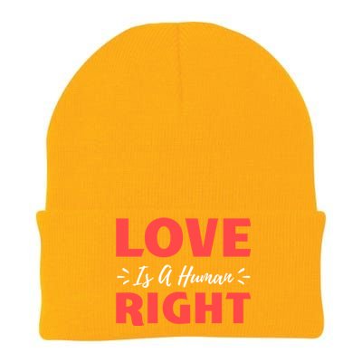 Love Is A Hu Right Gift Knit Cap Winter Beanie